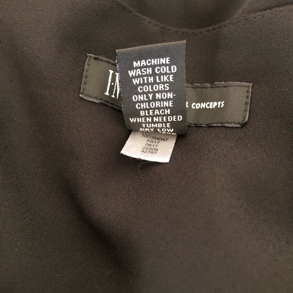 Inc black classy blouse - Picture 8 of 8